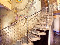 38 Open Wooden Cantilever 13 Marretti Stairs Brisbane